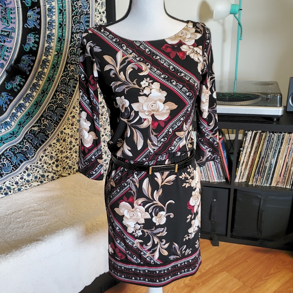 WHITE house BLACK Market Holiday Dress - Picture 3 of 8